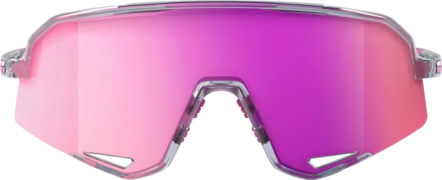 100% Slendale Cycling Sunglasses - Polished Translucent Grey