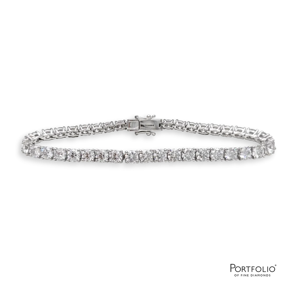 3.50ct Diamond Platinum Bracelet