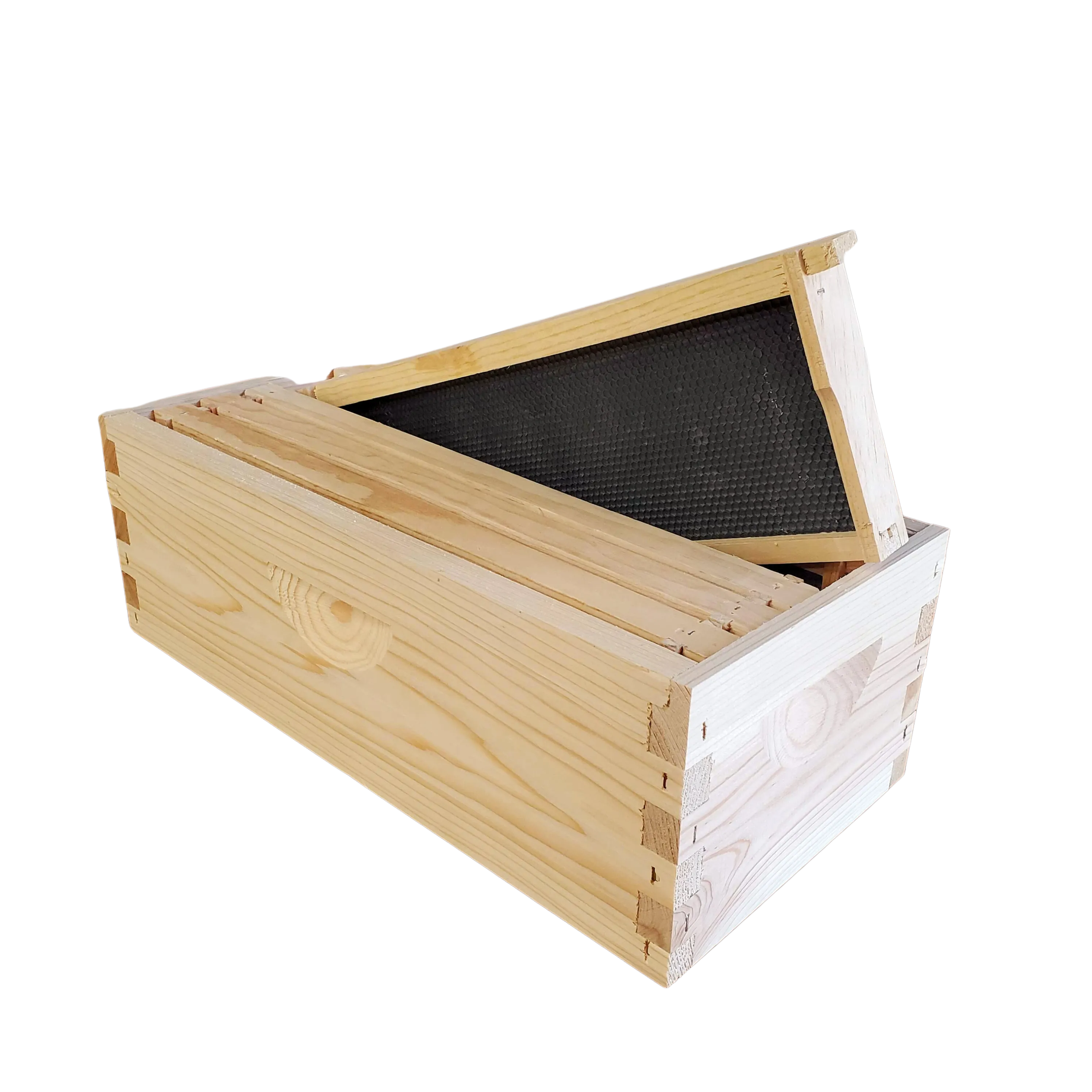 5-Frame Complete, Medium 6 5/8-inch Box with Frames and Foundation