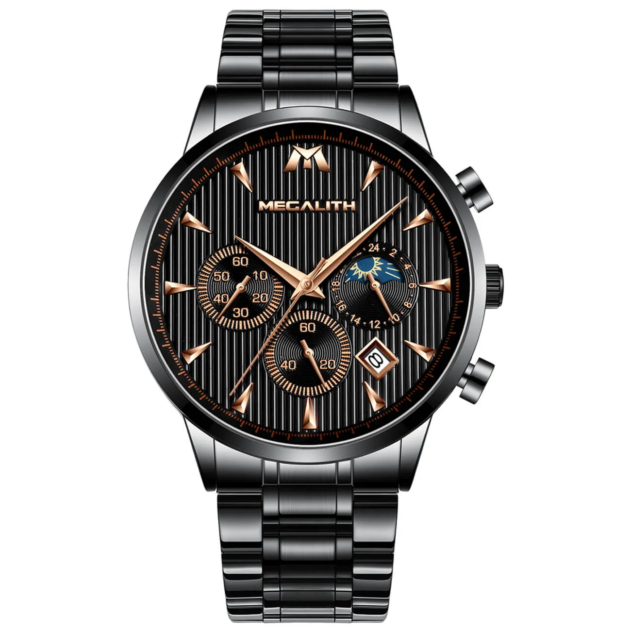 8026M | Quartz Men Watch | Stainless Steel Band