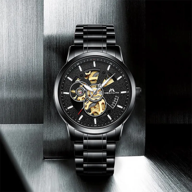 8070M | Mechanical Men Watch | Stainless Steel Band