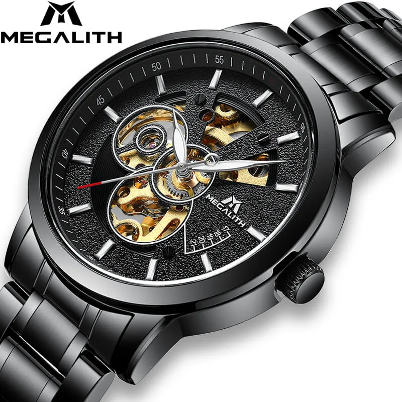 8070M | Mechanical Men Watch | Stainless Steel Band