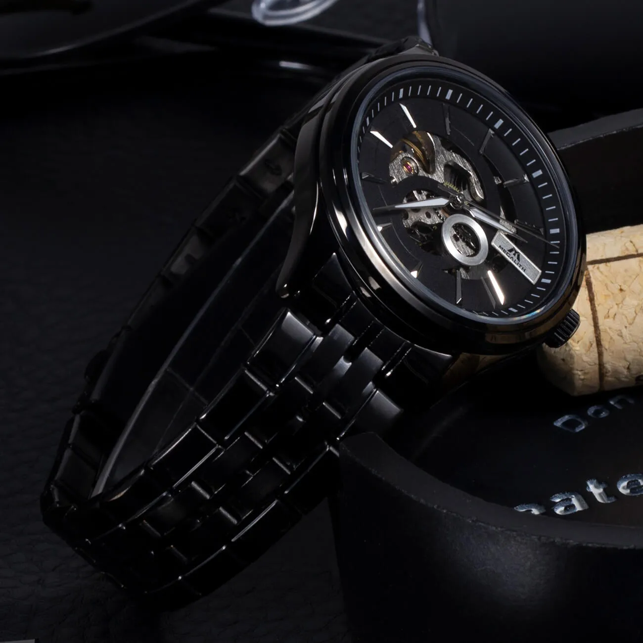 8079M | Mechanical Men Watch | Stainless Steel Band