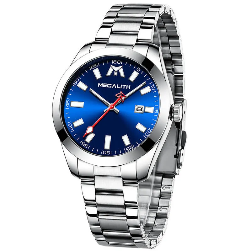 8603M | Quartz Men Watch | Stainless Steel Band