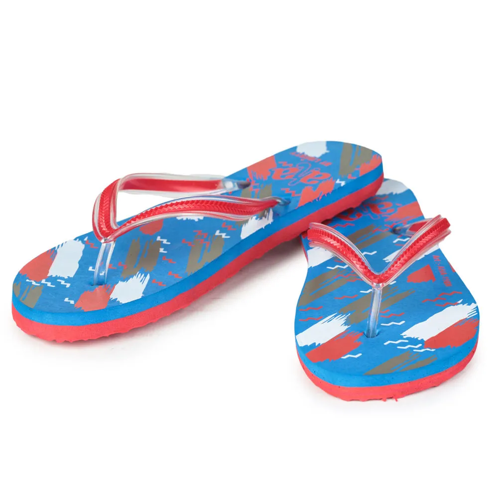 A-HA Casual Red Flip Flop For Women AHA-116N By Liberty