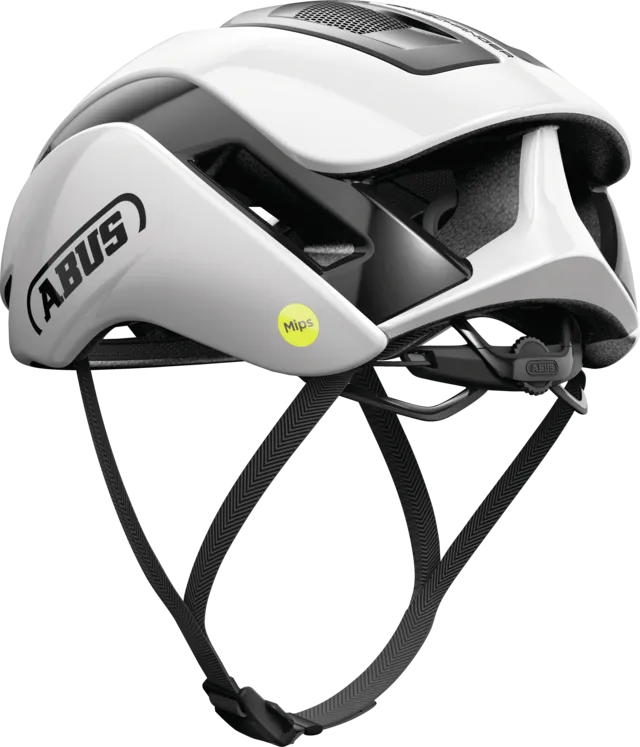 Abus Gamechanger 2.0 MIPS Road Helmet - Shiny White