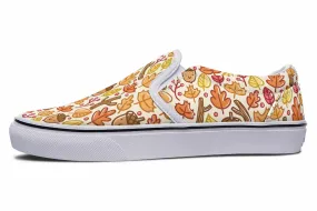 Adorable Autumn Pattern Slip-On Shoes