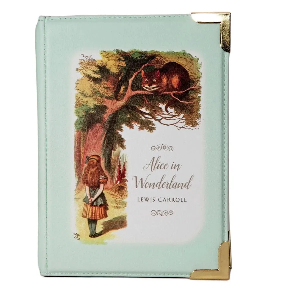 Alice in Wonderland Book Art Handbag