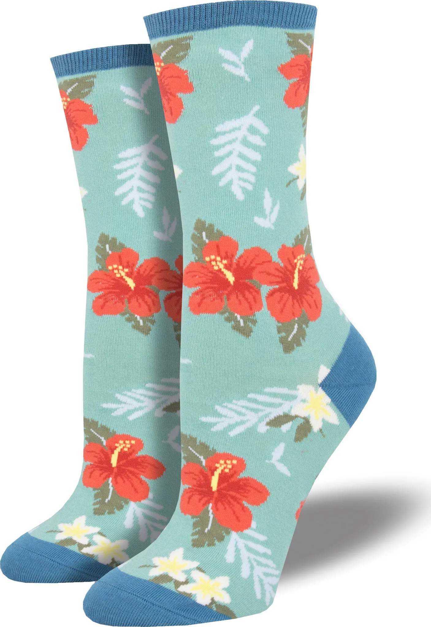 Aloha Floral Socks - Women's|-|Bas Aloha Floral Femme