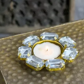 Artistic Crystal Bead Candle