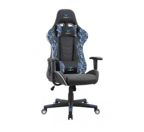 AULA F1007 Gaming Chair (Blue Camouflage)