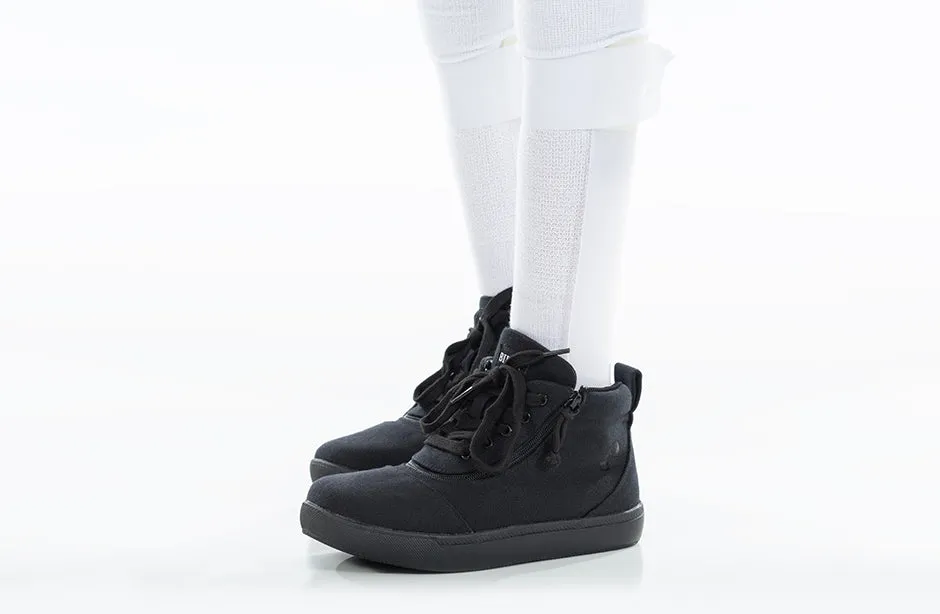 Black to the Floor BILLY D|R II Short Wrap High Tops