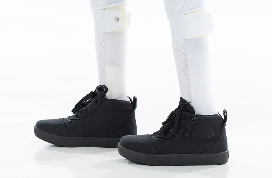 Black to the Floor BILLY D|R II Short Wrap High Tops