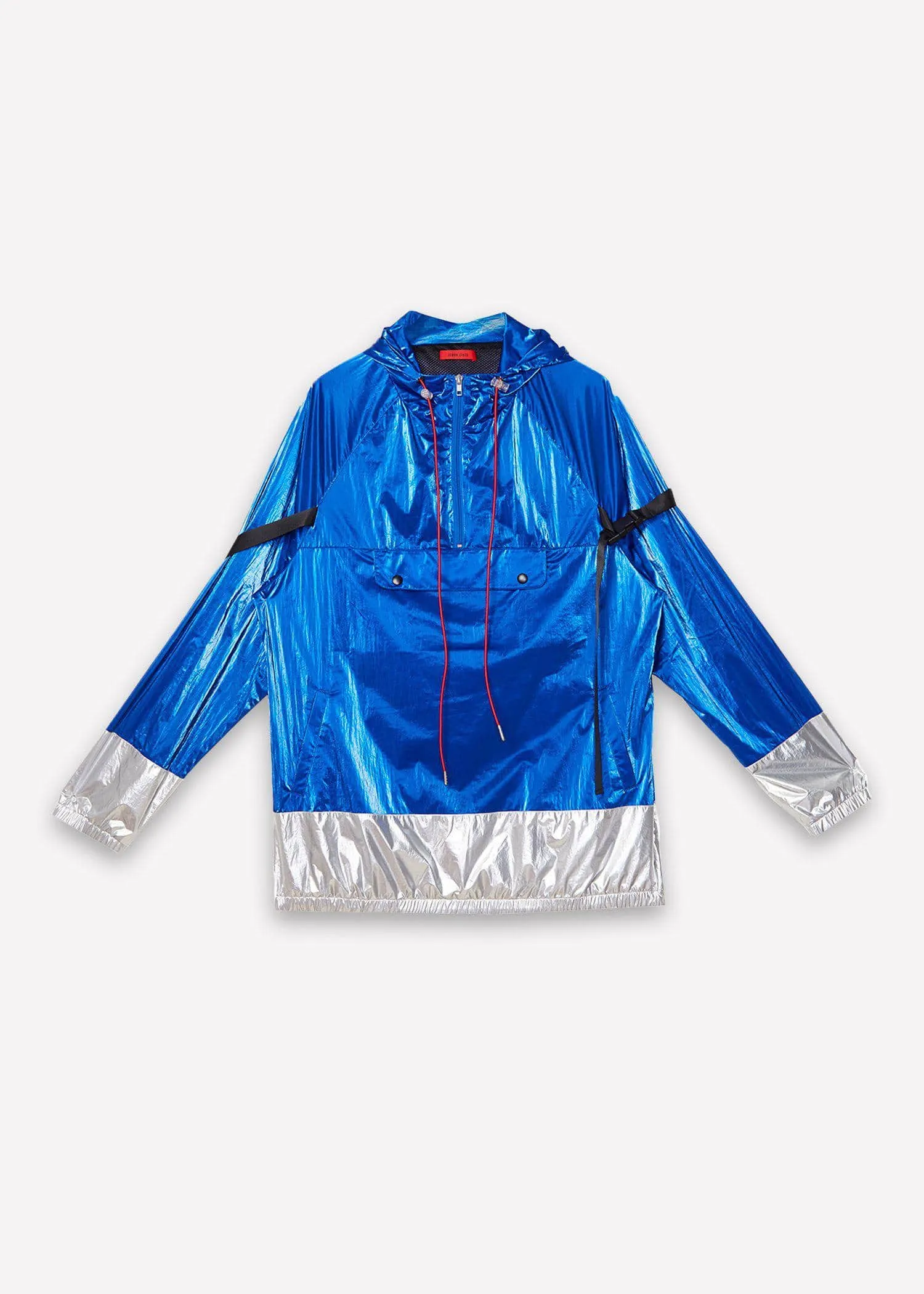 Blank State Men's Radiation Anorak in Metallic Blue