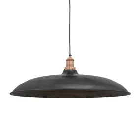 Brooklyn Giant Bowl Pendant Light - Pewter - Industville