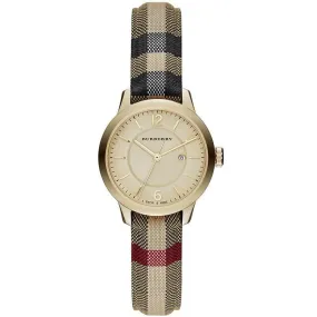 Burberry BU10104 Ladies The Classic 32mm Yellow Gold Watch