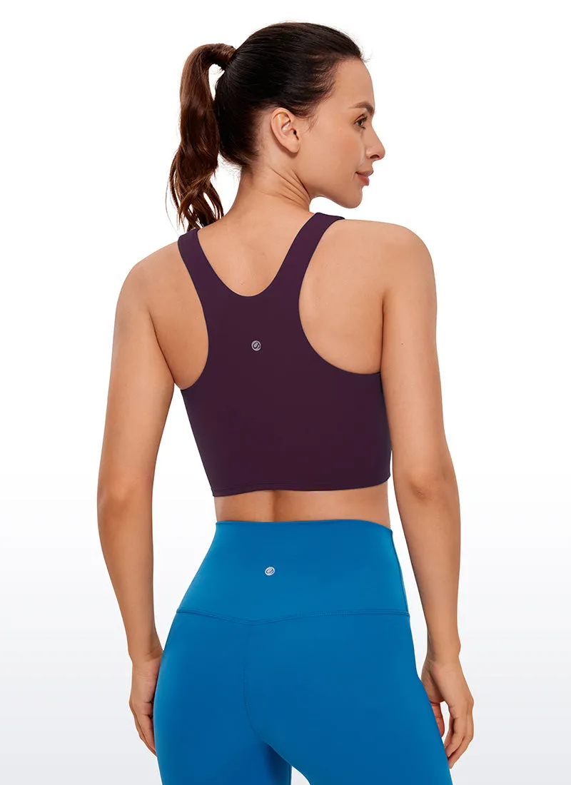 Butterluxe High Neck Racerback Tank