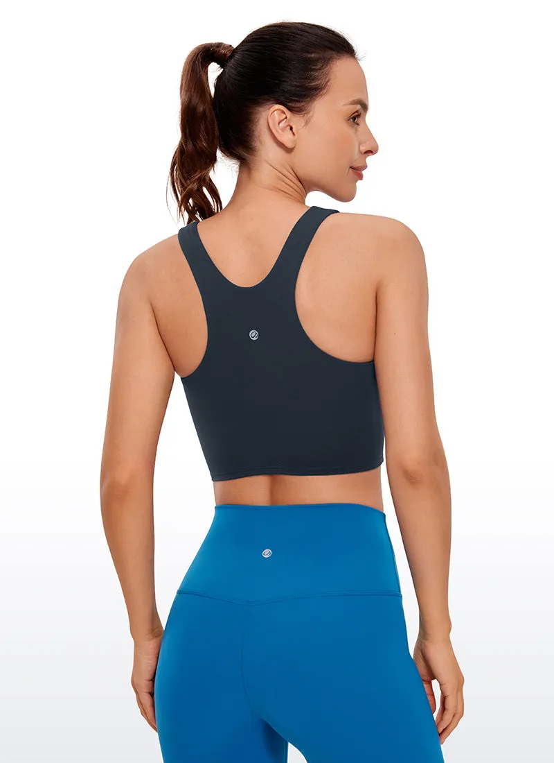 Butterluxe High Neck Racerback Tank