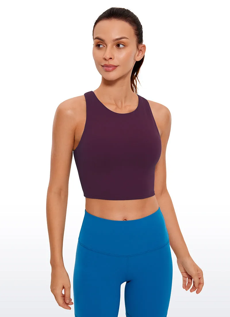 Butterluxe High Neck Racerback Tank