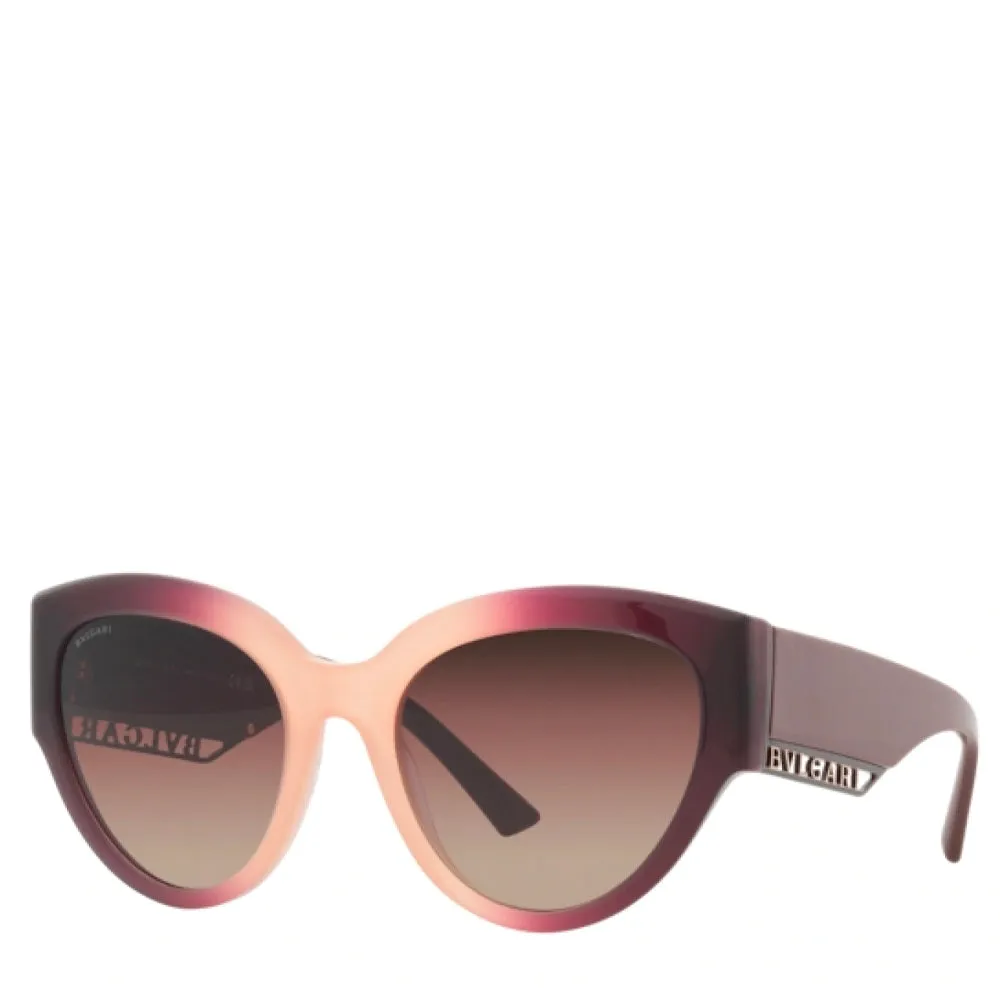 Bvlgari Acetate Woman Sunglass Bordeaux Gradient Pink