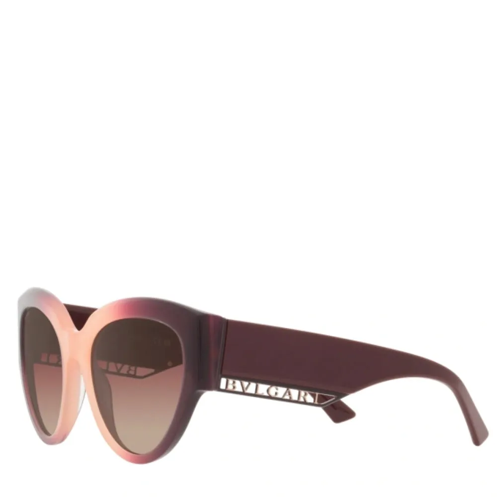 Bvlgari Acetate Woman Sunglass Bordeaux Gradient Pink