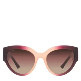 Bvlgari Acetate Woman Sunglass Bordeaux Gradient Pink