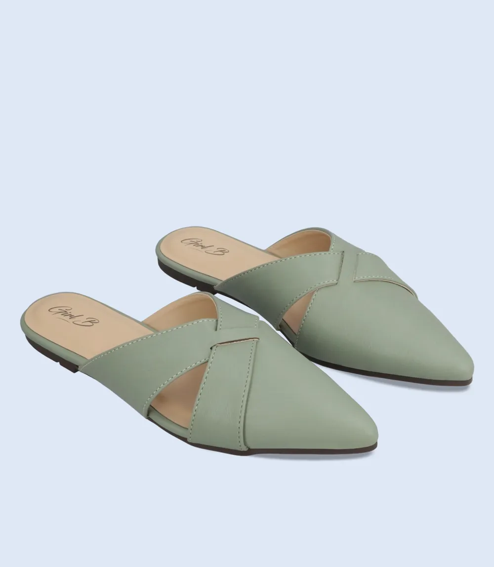 BW10054-MINT-Women Mule