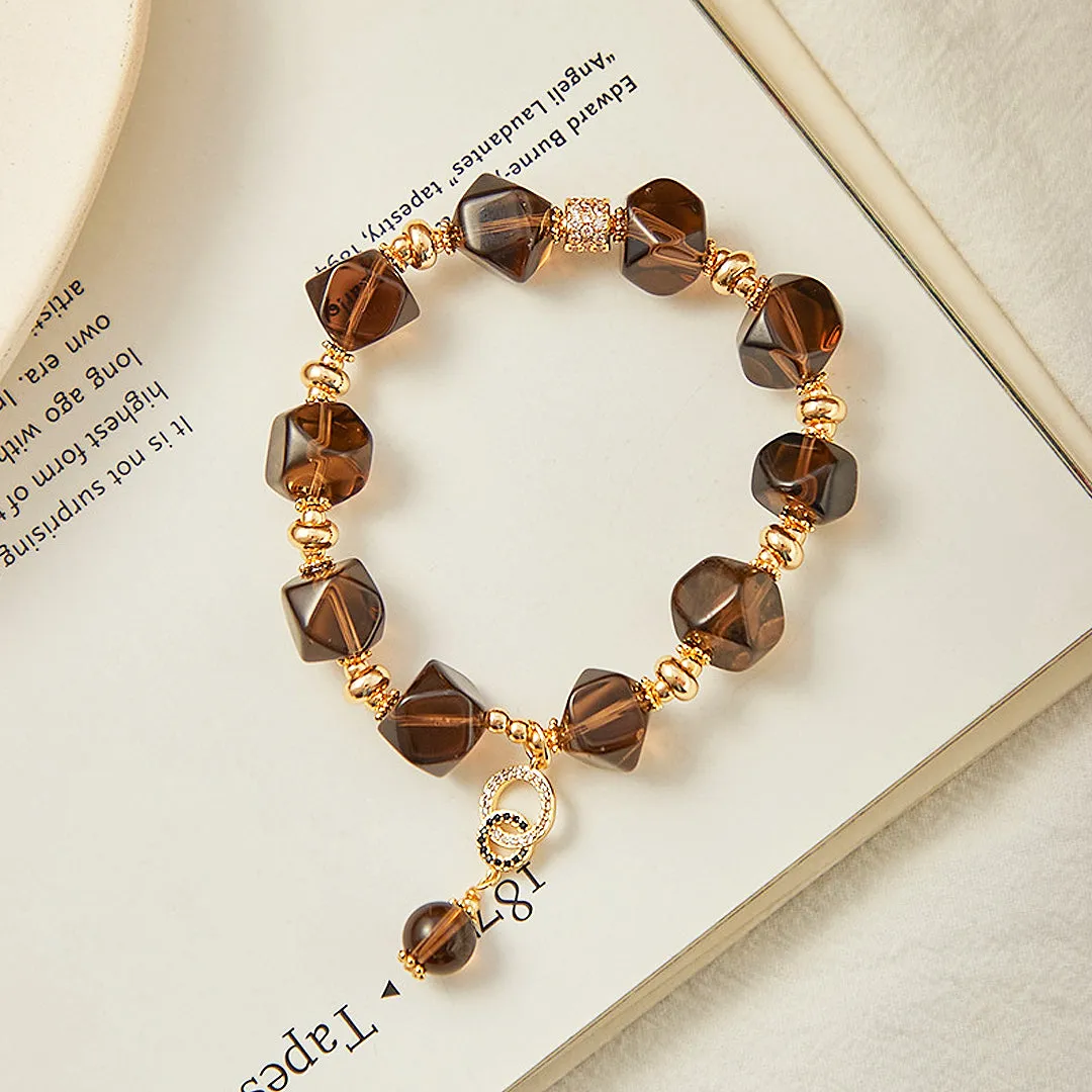 C131 - Citrine Crystal Bracelet