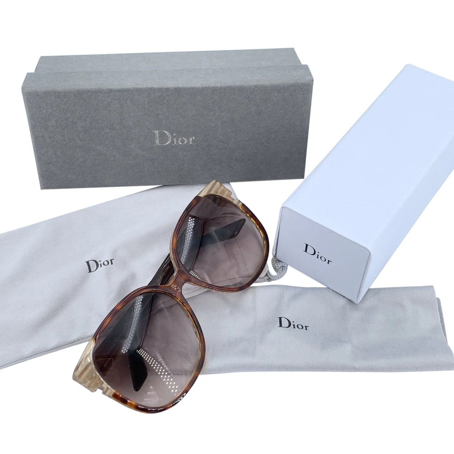 Christian Dior Vintage Brown Diorline I5D02 Sunglasses 58/16 135mm