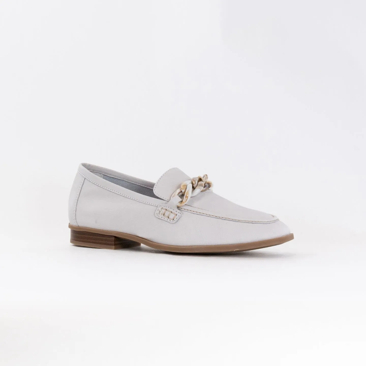 Clarks Sarafyna Iris Loafer (Women's) - White Leather