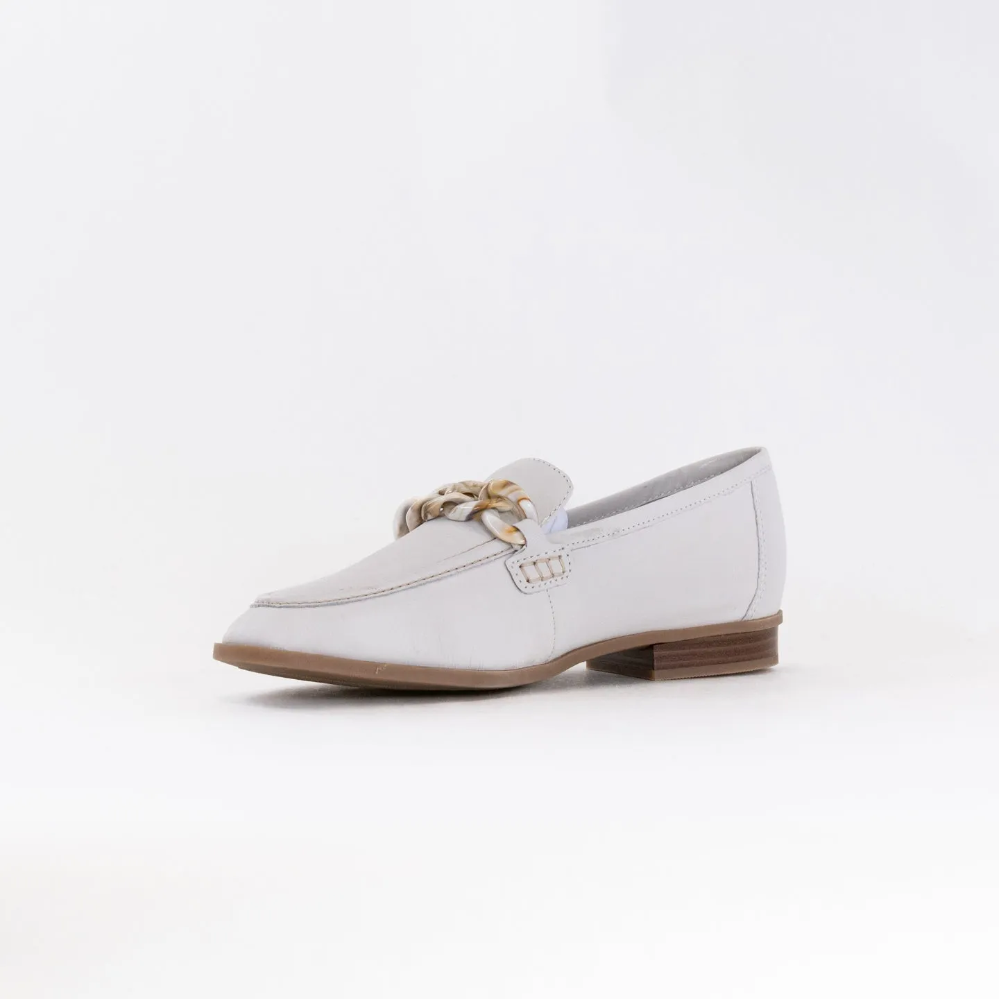 Clarks Sarafyna Iris Loafer (Women's) - White Leather