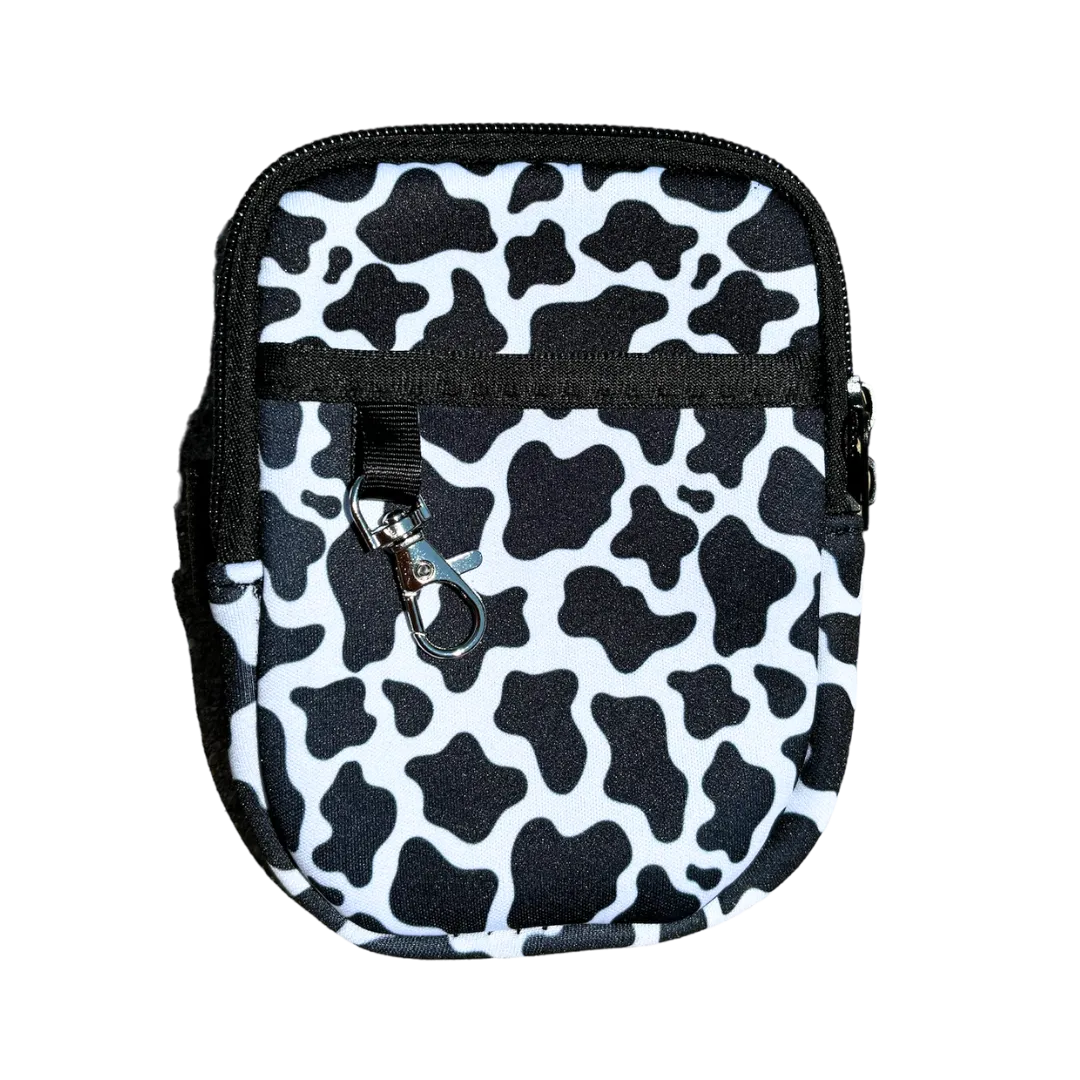 Cow Print Bottle Pouch