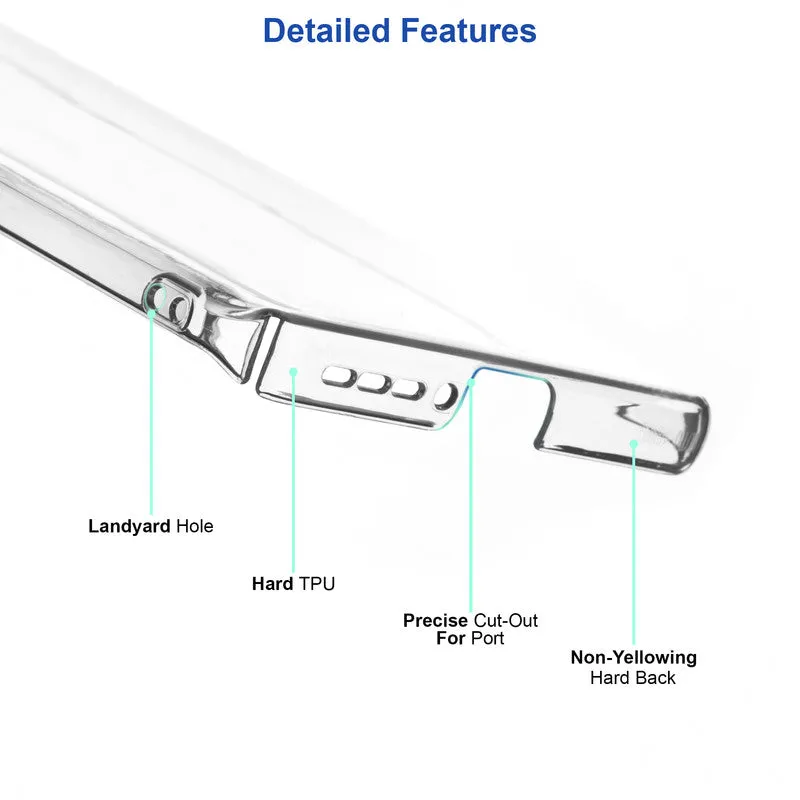 Crystal Clear Hard Back Anti-Yellowing Phone Case For Realme 8i