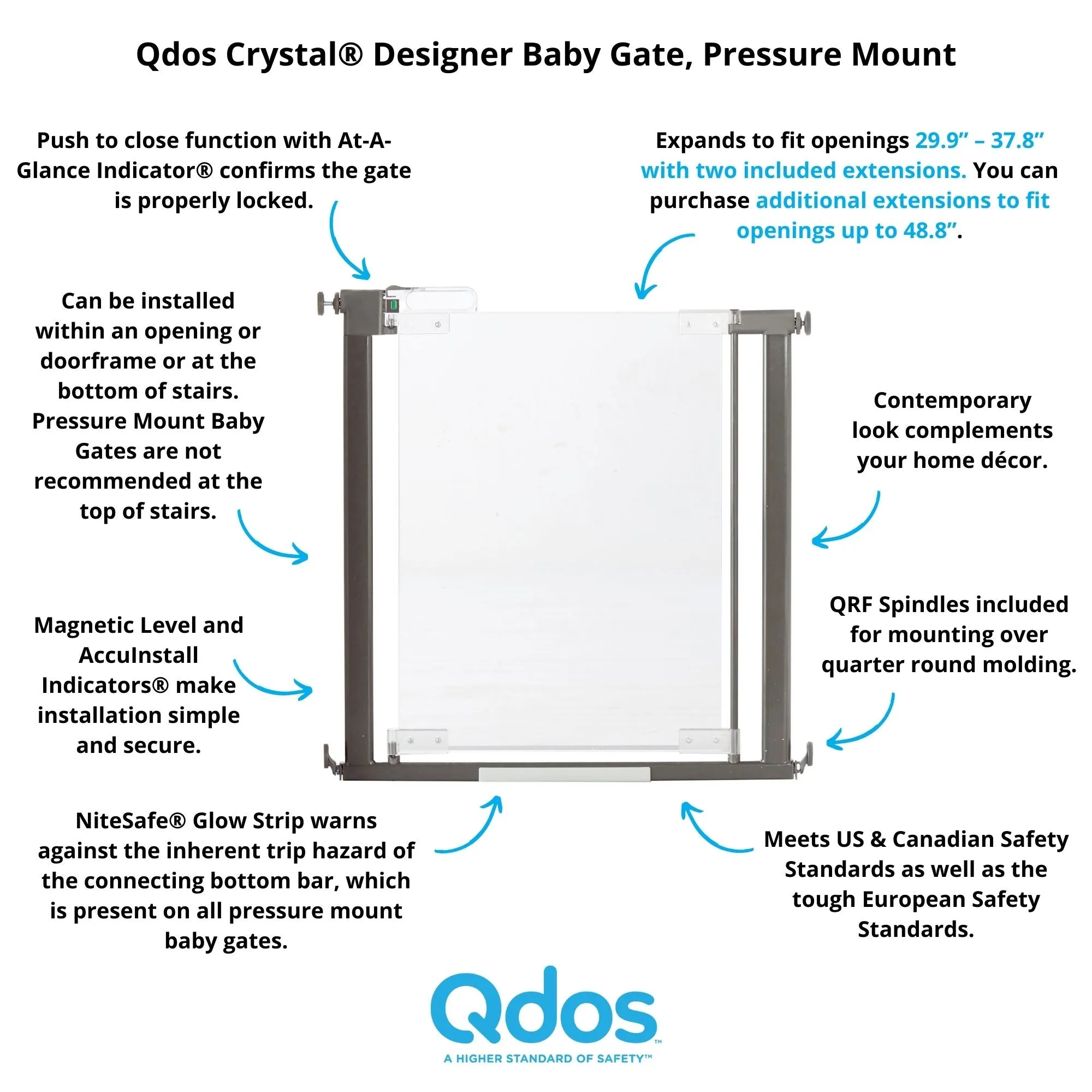 Crystal - Pressure Mount 1 Pack Open Box