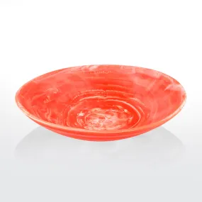 Deep Resin Bowl - Apricot Swirl