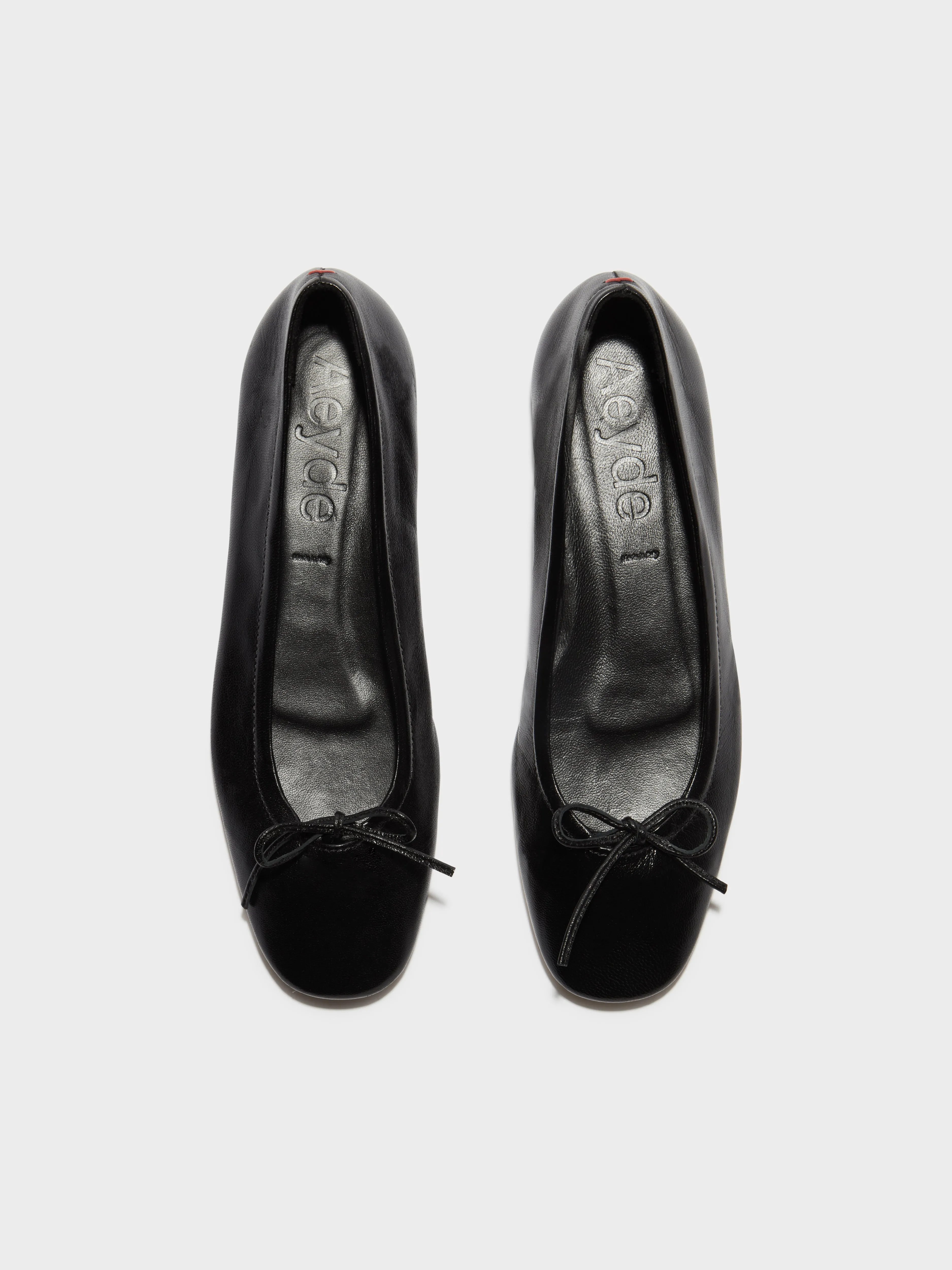 Delfina Leather Ballet Flats