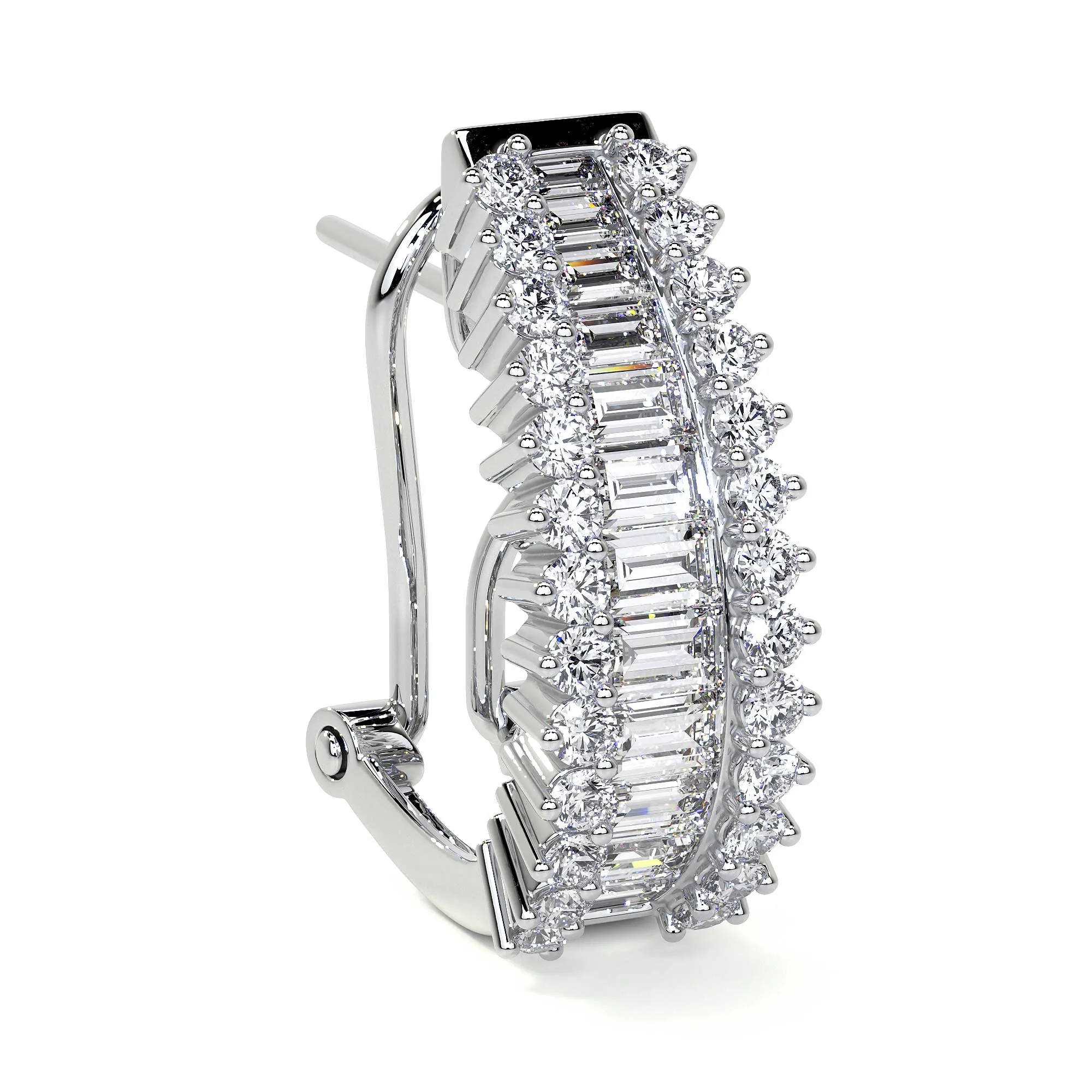 Diamond Huggie Earring