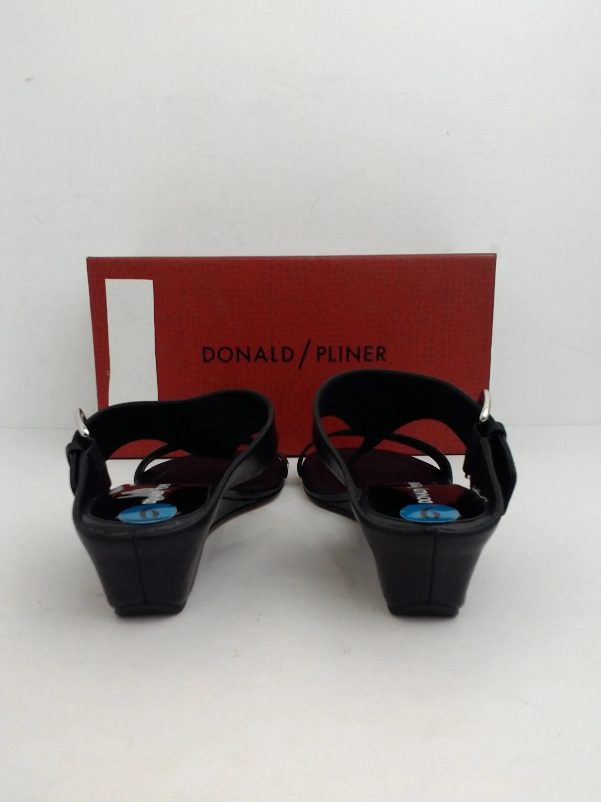 Donald/Pliner Women's Dolia Black Leather Calf Size 9 M