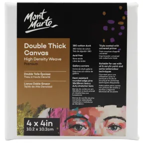 Double Thick Canvas Premium 10.2 x 10.2cm (4 x 4in)