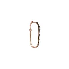 Equality Pave Hoop Earring