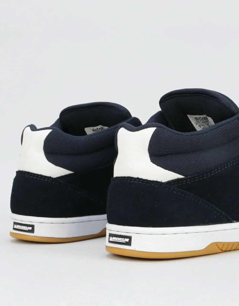 Etnies x Michelin Marana Mid Skate Shoes - Navy/White/Gum