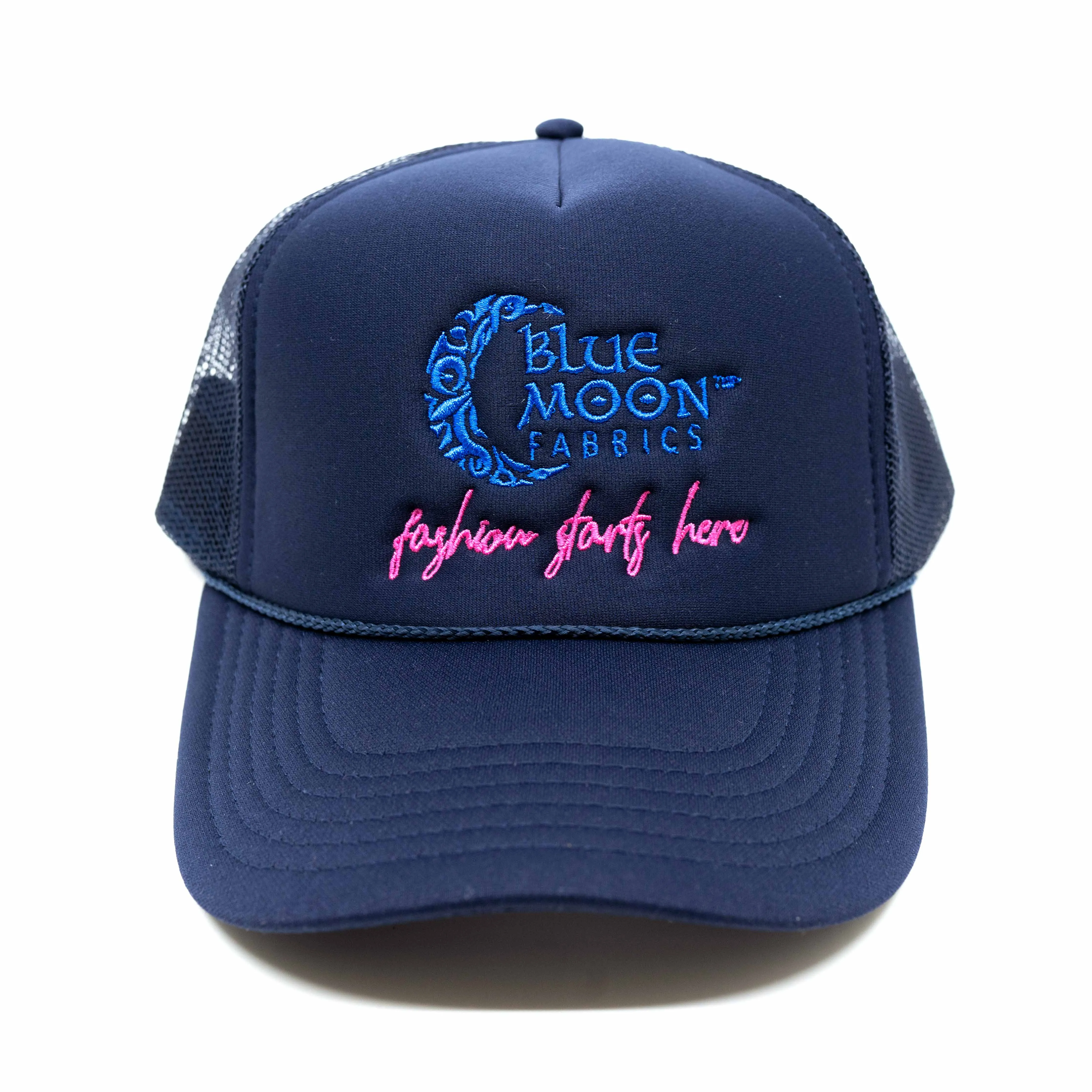 Fashion Trucker Hat | Blue Moon Fabrics