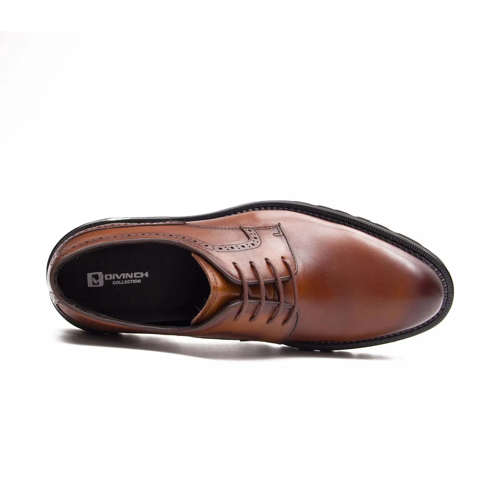 Formal Shoes For Men Thick-Soled Derby Shoes D96158