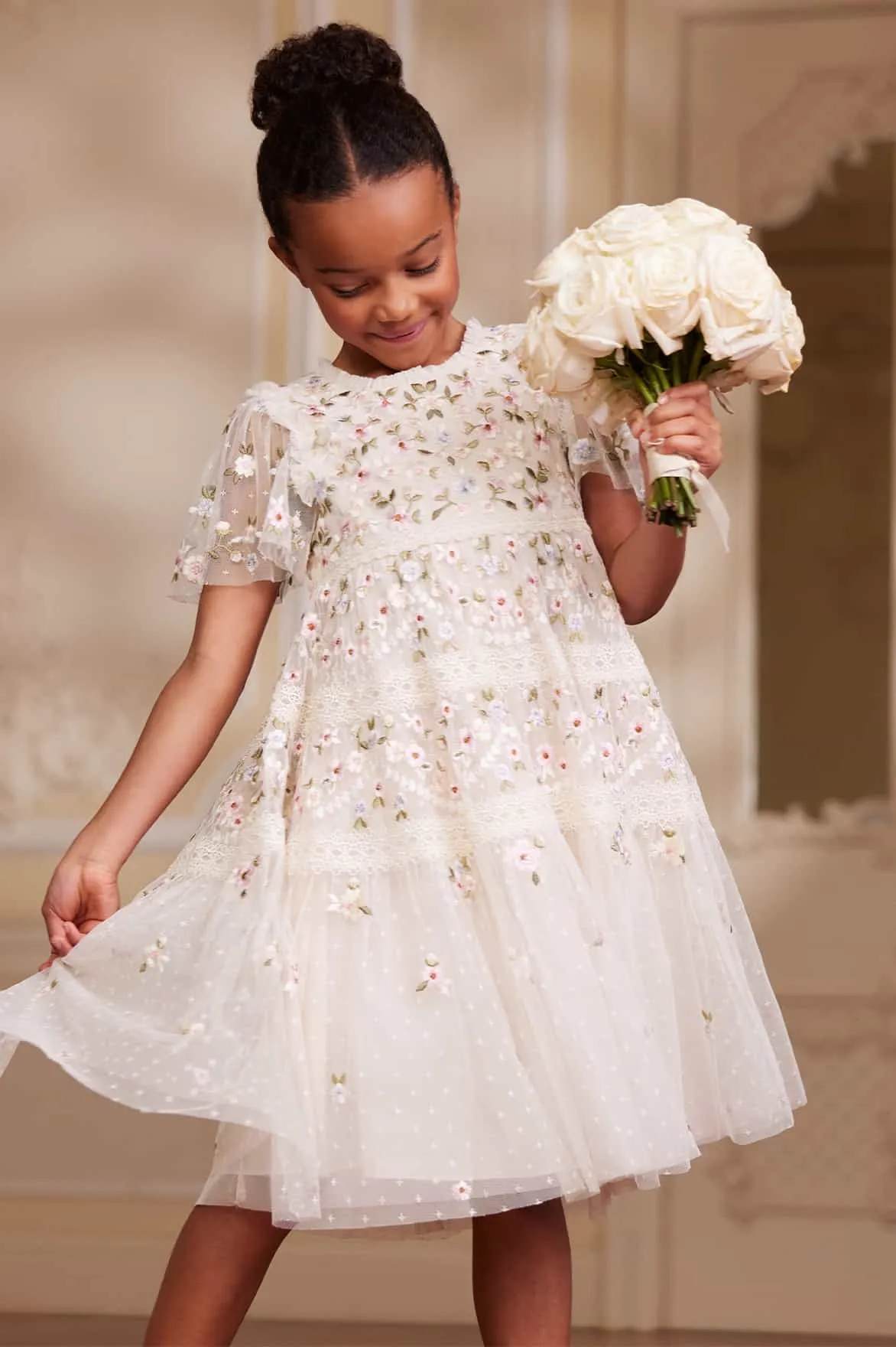 Garland Ribbon Kids Dress