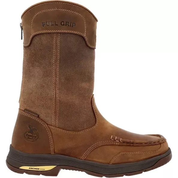 Georgia Boot Men's Athens Superlyte Waterproof Wellington Pull-On Boot GB00549