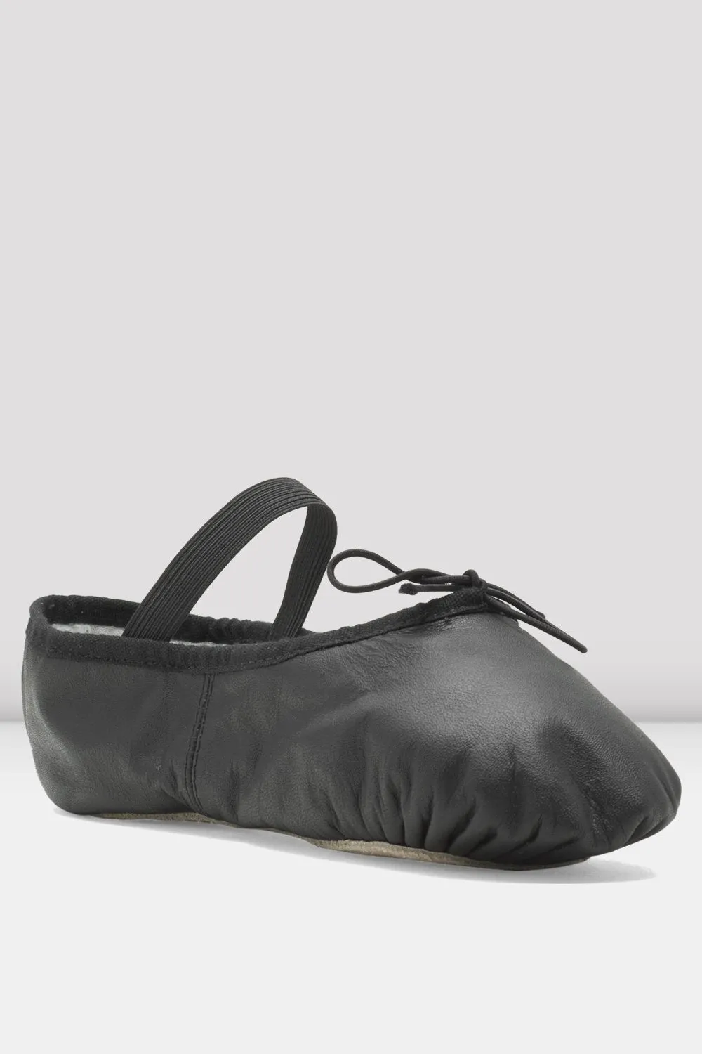 Girls Dansoft Leather Ballet Shoes