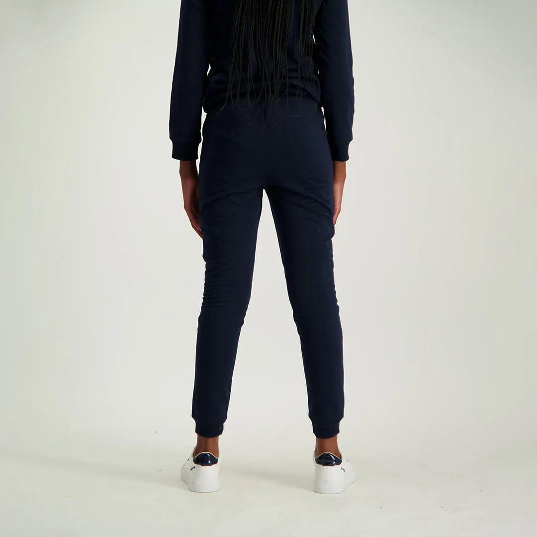 Girls Navy Jogger Pant