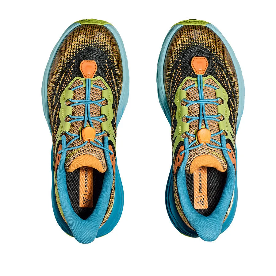 Hoka Speedgoat 5 | Solar Flare / Diva Blue | Youth