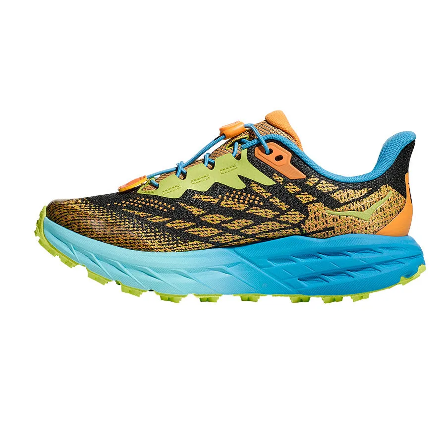 Hoka Speedgoat 5 | Solar Flare / Diva Blue | Youth