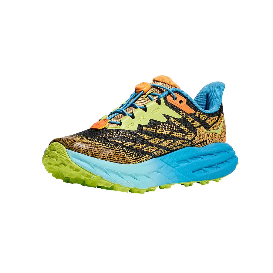 Hoka Speedgoat 5 | Solar Flare / Diva Blue | Youth